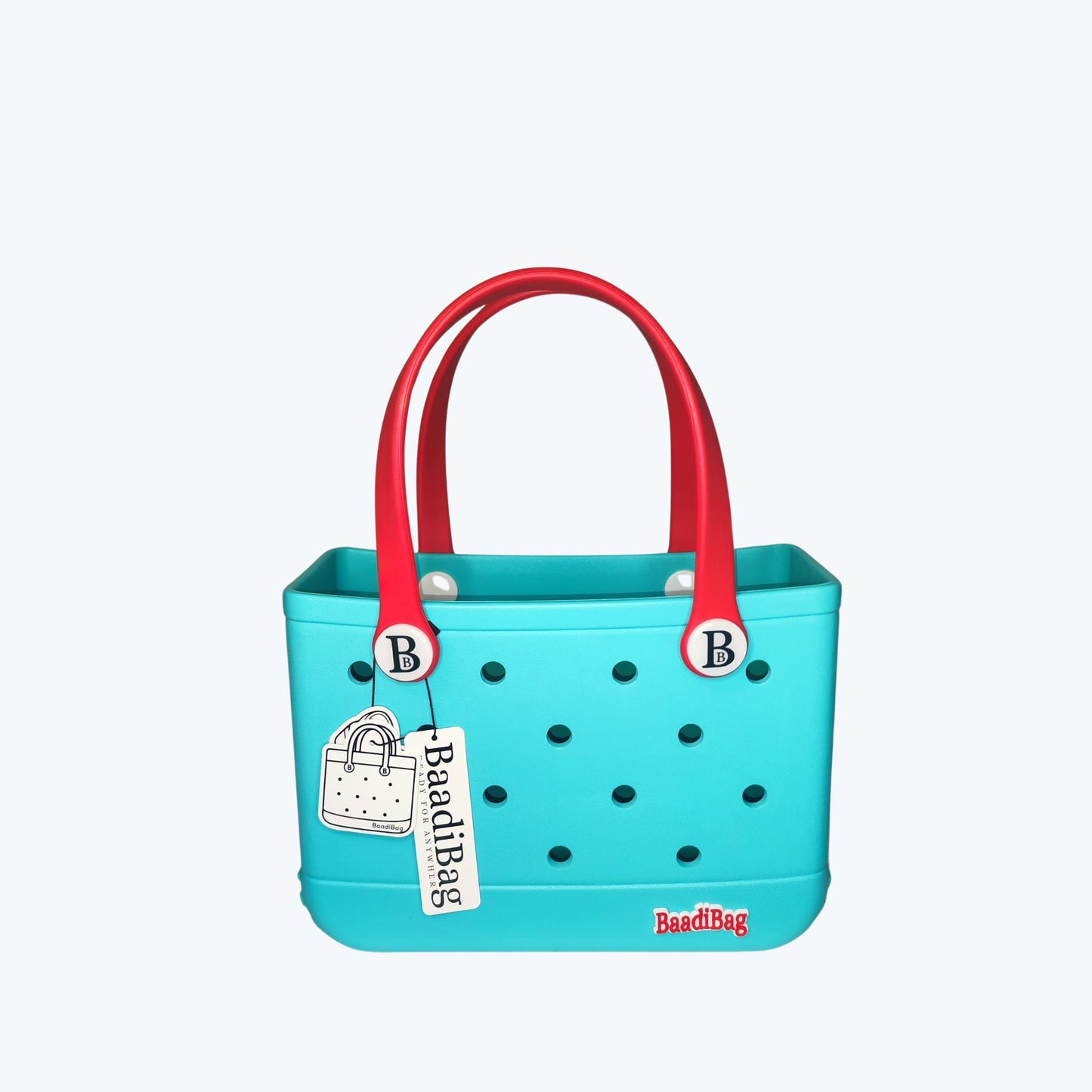 Baadi Bag LuxMIx -Small- - Baadi Bag cyan red mix