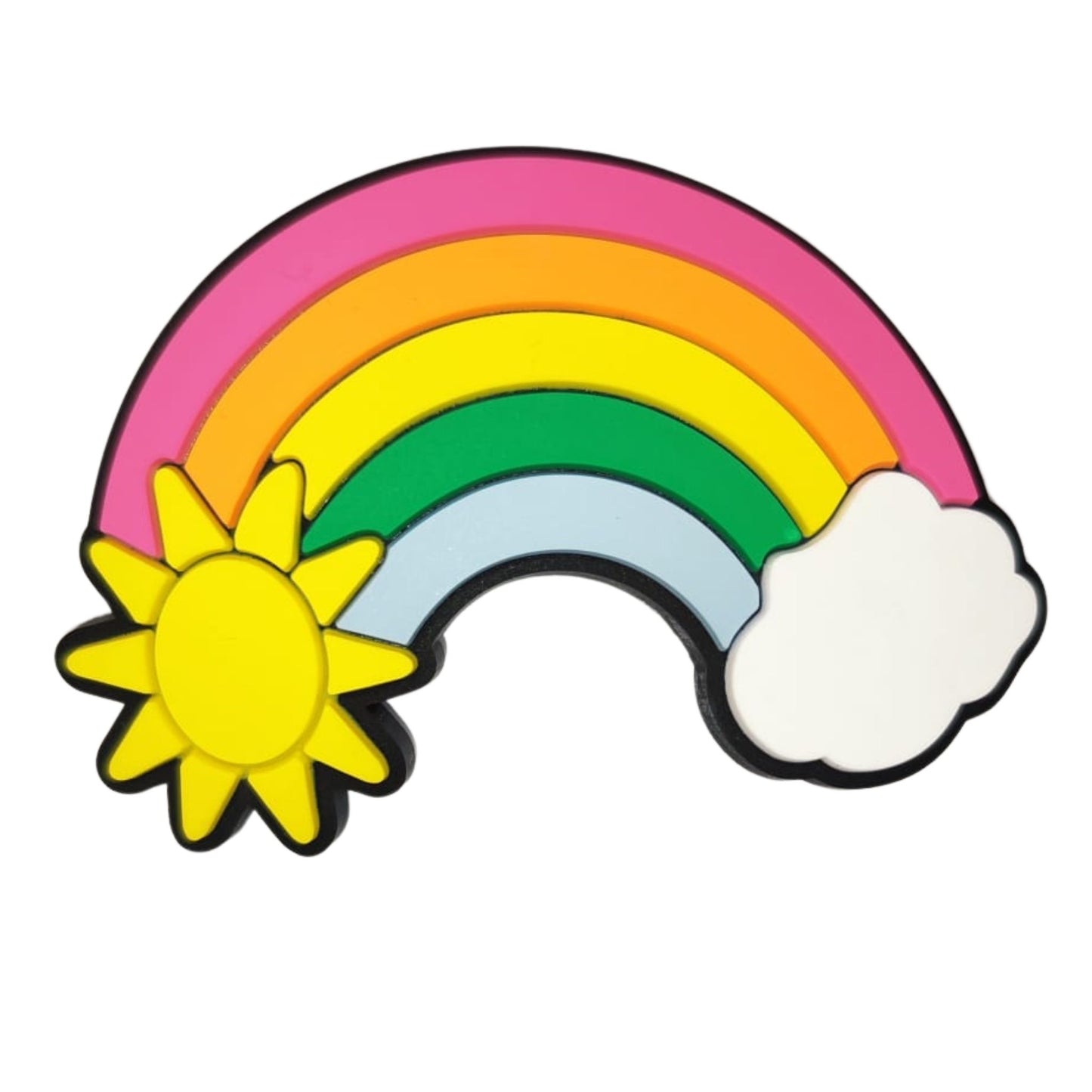 Big Sunny Rainbow Charm