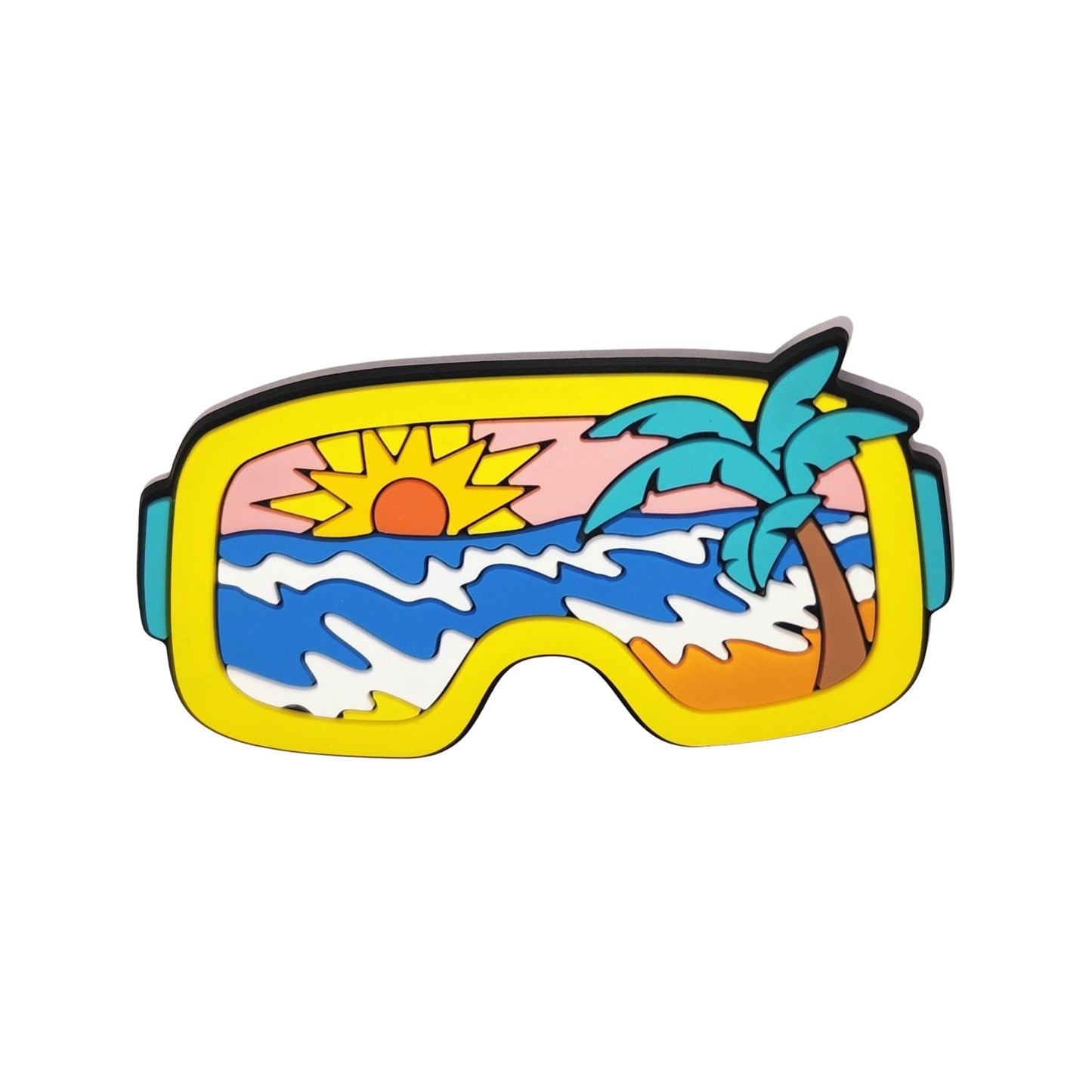 Big Swim Glasses Charm