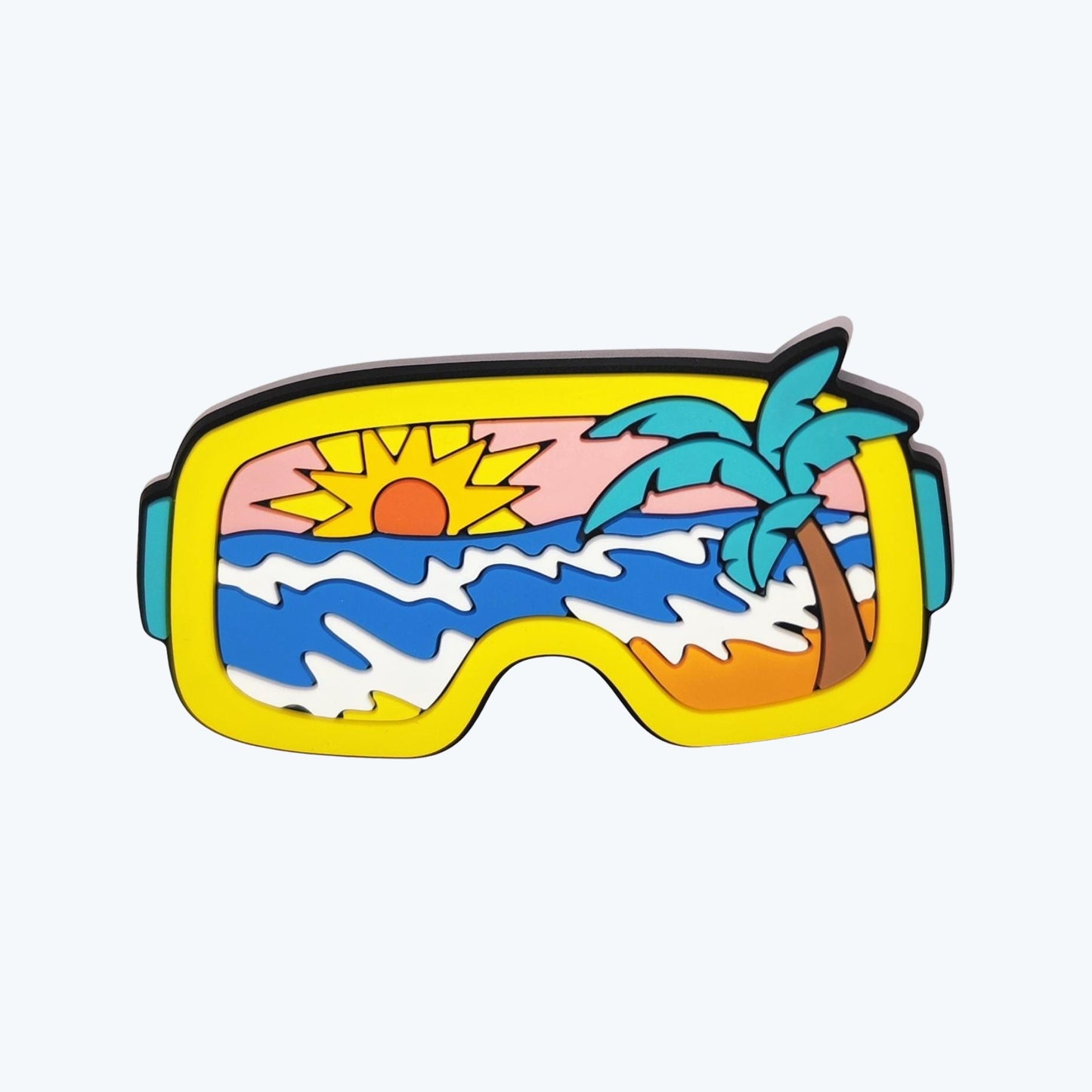 Big Swim Glasses Charm