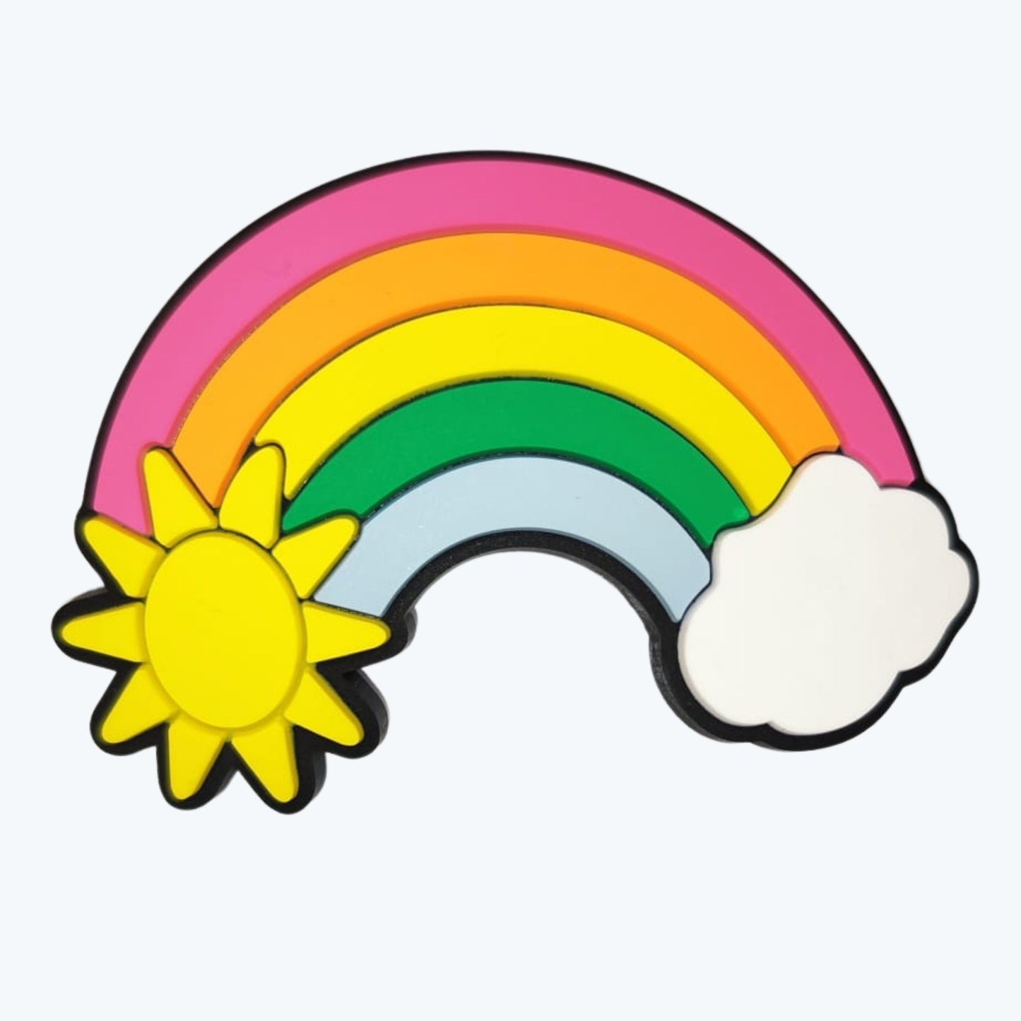 Big Sunny Rainbow Charm