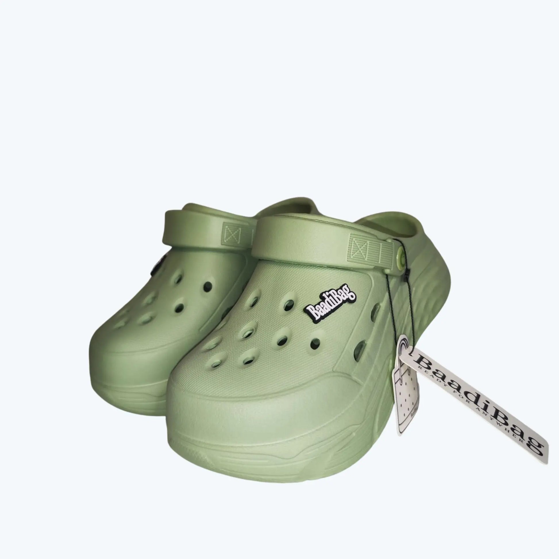 BaadiBag Comfort Clogs Shoes -  Green / 35-36