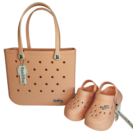 Baadi Bag Harmony Elegance -Medium- Pack (Bag & Shoes) -  crevette / 39-40