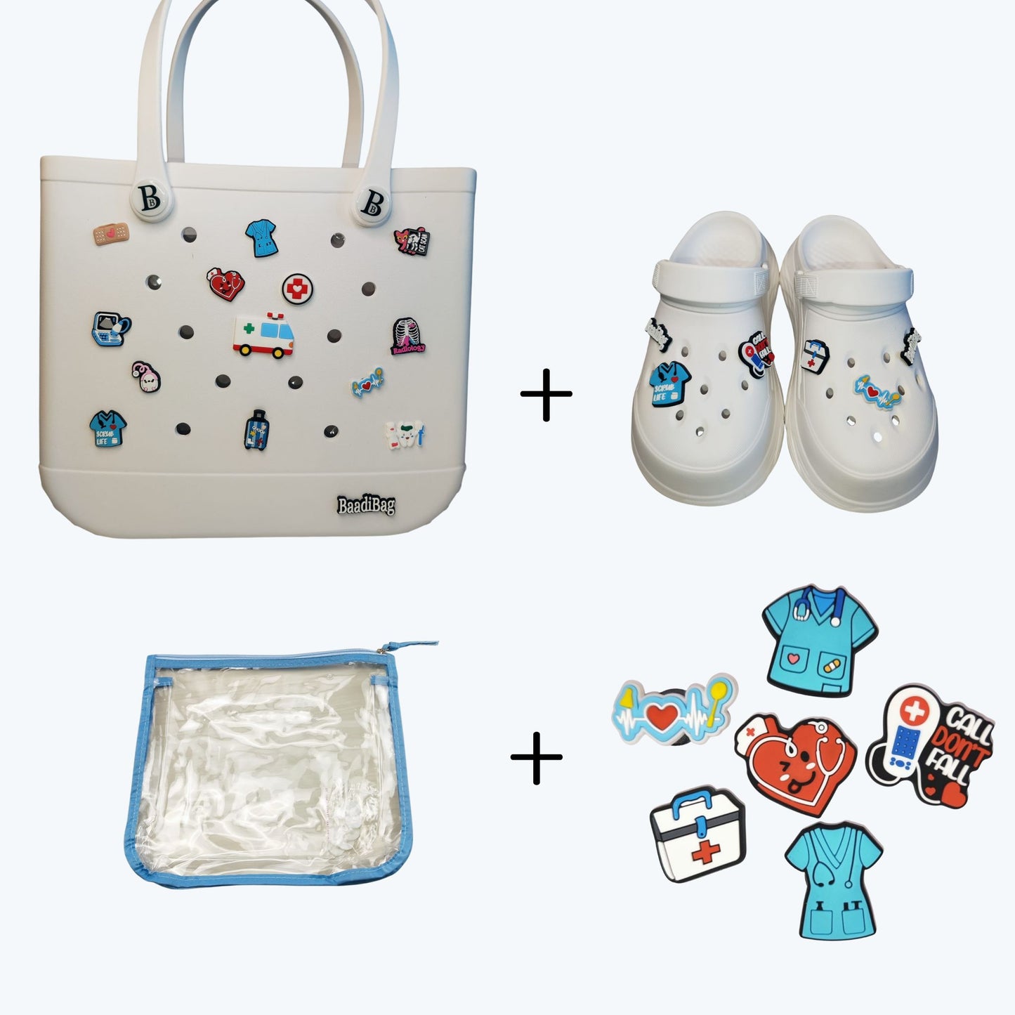Baadi Bag  Harmony Elegance Plus -Medium- Pack (Bag & Shoes & Charms) - Baadi Bag