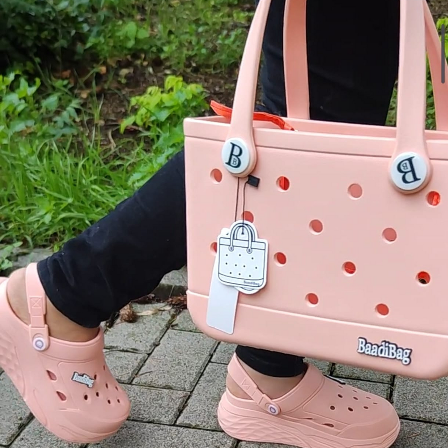Baadi Bag Harmony Pearl Pack -Small- (Bag & Shoes) -  crevette / 39-40