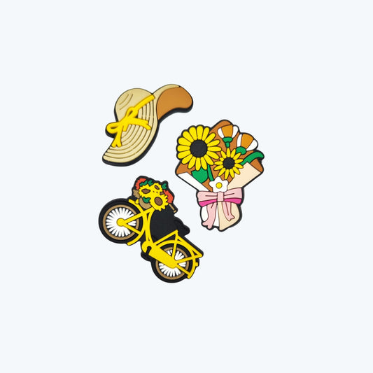 Medium Flowers Charms Pack